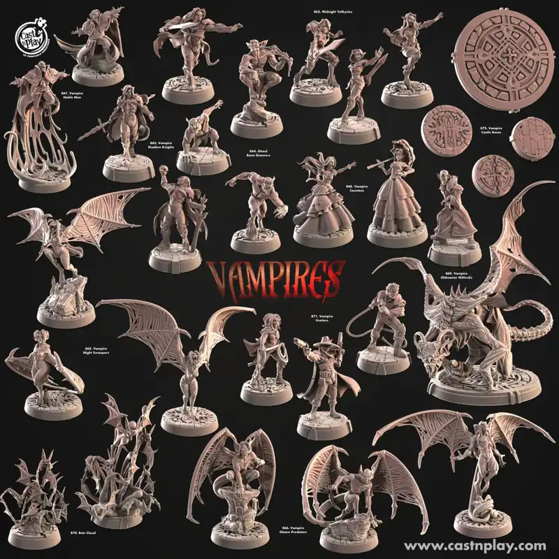 Cast n Play - Vampires - Set Complet Beste Prijs
