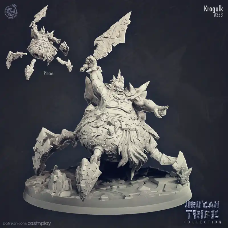 Cast n Play - Tribu Uru‘Can - Krogulk Merkproduct