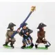 Flitsaanbieding French Line Infantry 1806-1812 Command Officer, Standard Bearer & Drummer in Greatcoat & Bicorne