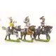 Fabrieksprijs French Cavalry Command Cuirassier Officer, Standard Bearer & Trumpeter