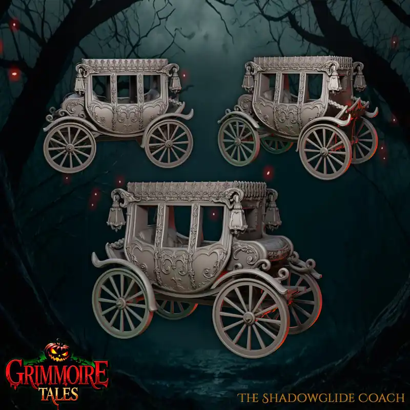 Great Grimoire - Grimmoire Tales - Carrosse des Ombres Hoge Kwaliteit