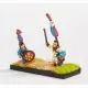 Cuachic in War-suit Standard Bearer Populair
