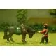 16-17th Century Polish Dragoon horseholders & Horses Aanbieding