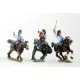 Lage Prijs AWI American Command Light Dragoon Officer, Standard Bearer and Trumpeter