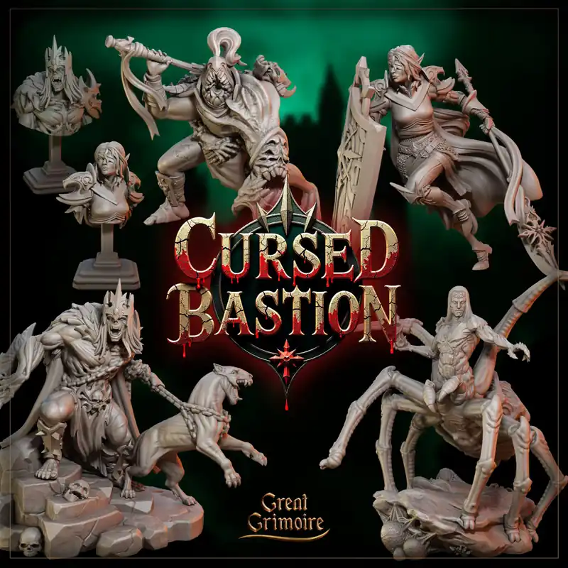 Great Grimoire - Cursed Bastion - Set Complet Op = Op
