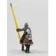 Express Levering Polish 1350-1480 Mounted Knight 1400-1480 in Plate Armour, shieldless, on Armoured Horse