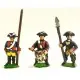 Beperkt Aanbod Seven Years War Prussian Command Musketeer Officer, Standard Bearer (with flag pole only - no cast metal flag) & Drummer