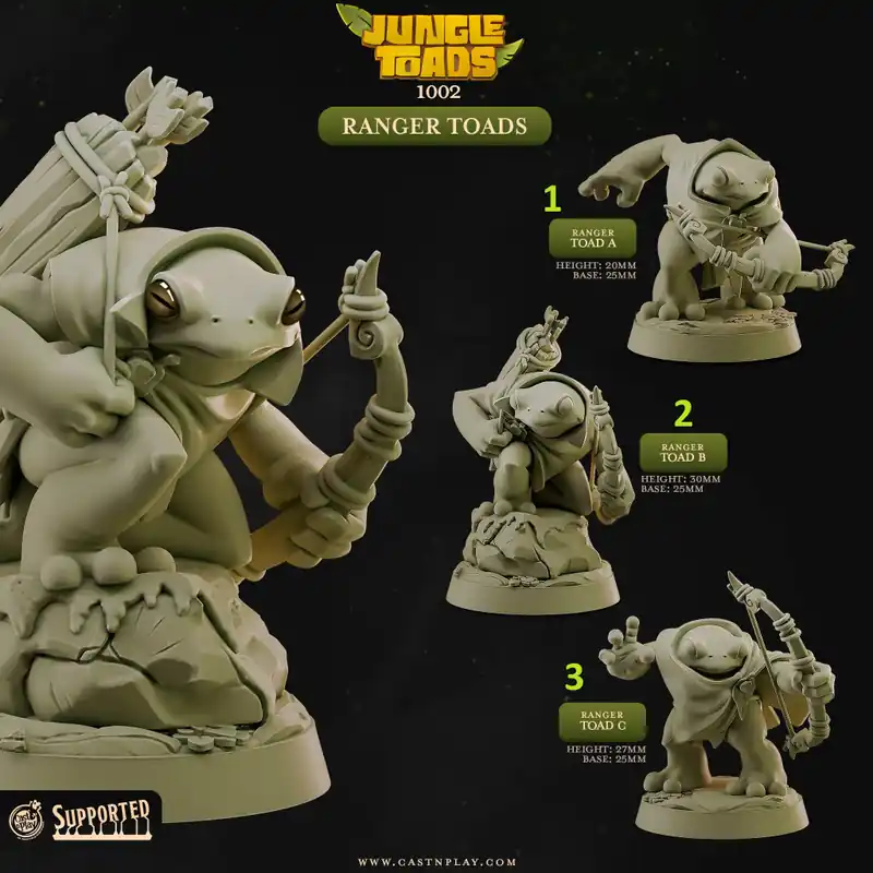 Cast n Play - Crapaux de la Jungle - Rangers Meest Verkocht