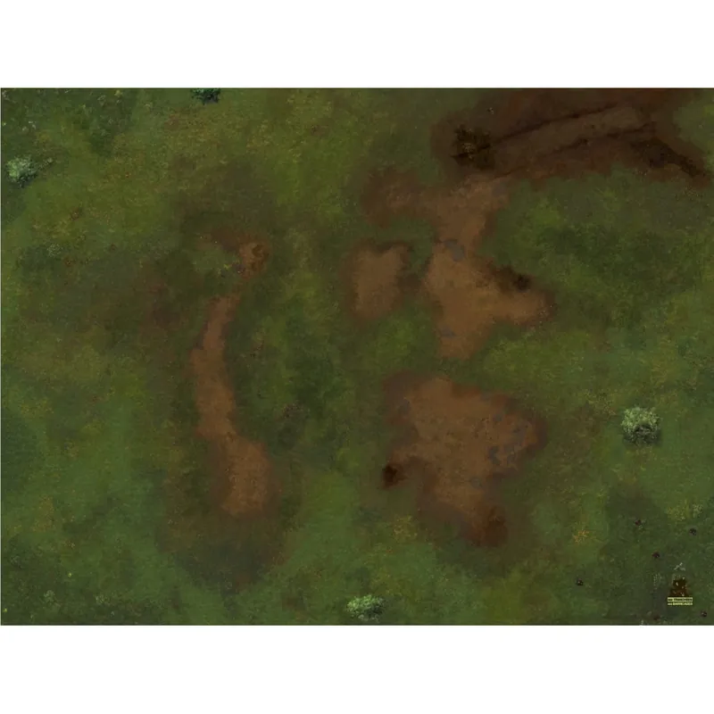 Beste Prijs Battlemap Prairie 120x90cm sans quadrillage