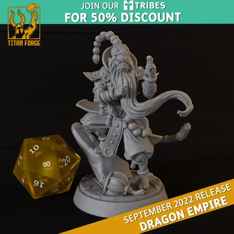 Titan Forge – Dragon Empire – Warrior Monk Veilige Betaling