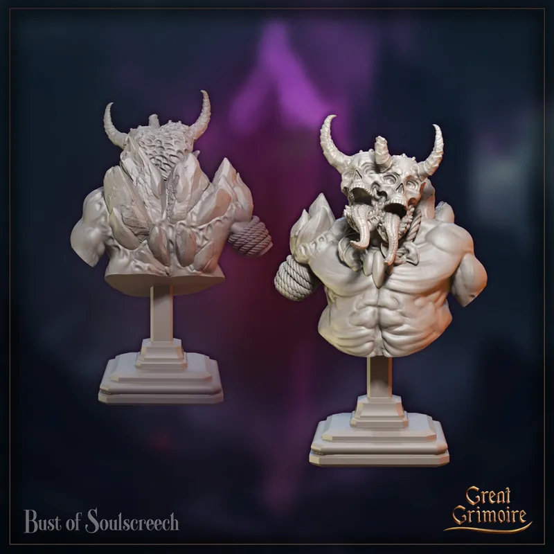 Great Grimoire - Buste - Soulscreech Nieuw