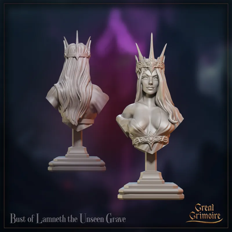 Gecertificeerd Great Grimoire - Buste - Lamneth