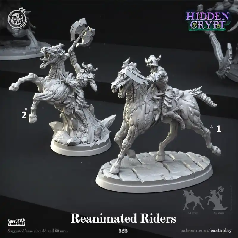 Cast n Play - Crypte Cachée - Cavaliers Réanimés Actieprijs
