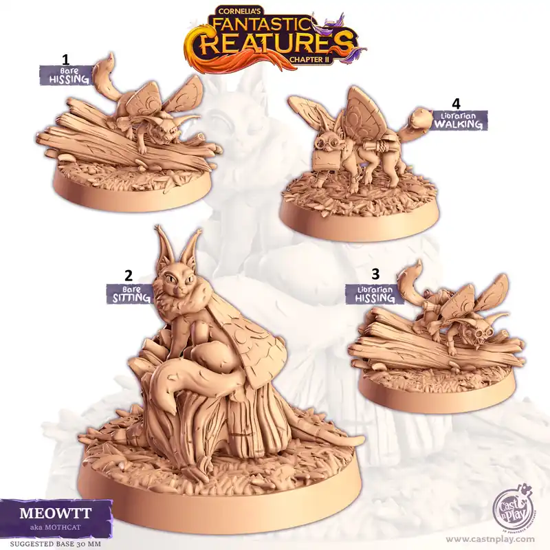 Direct Verzonden Cast n Play - Les Compagnons de Cornelias - Fantastiques - Mothcat