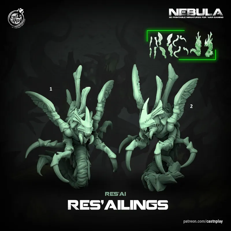 Bestel Nu Cast n Play - Nebula - Res‘aiglins