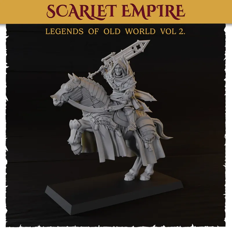 Titan Forge – Scarlet Crusade – Inquisitor on Horse Alleen Vandaag