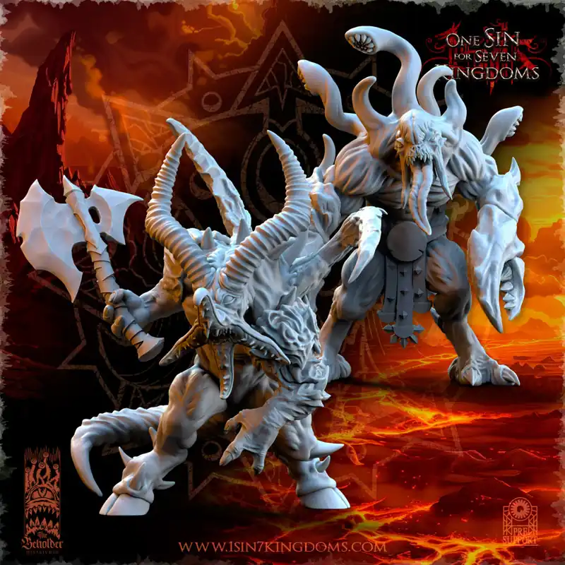 Bestel Nu The Beholder Miniatures - Royaumes de la Ruine - Abominations