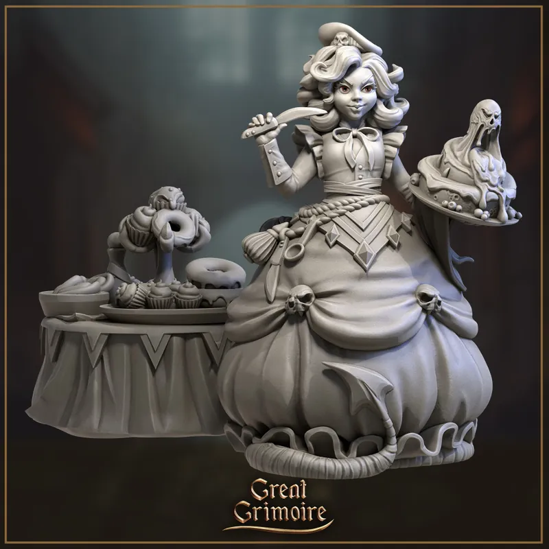 Laatste Versie Great Grimoire - Merchants of the Mystic Market - Petite Patissière