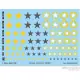 Beste Prijs US Star Set 2 (Yellow & Dark Grey US Star)