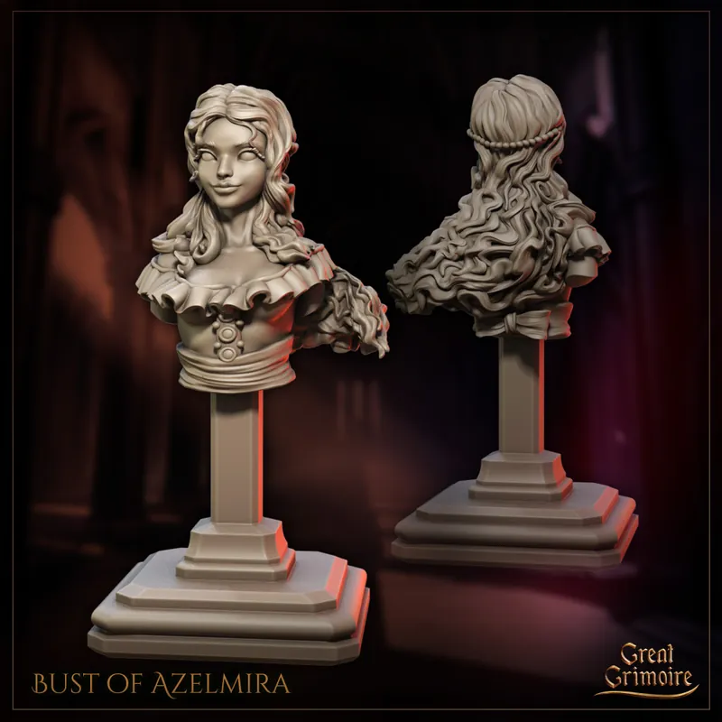 Koopje Great Grimoire - Buste - Azelmira