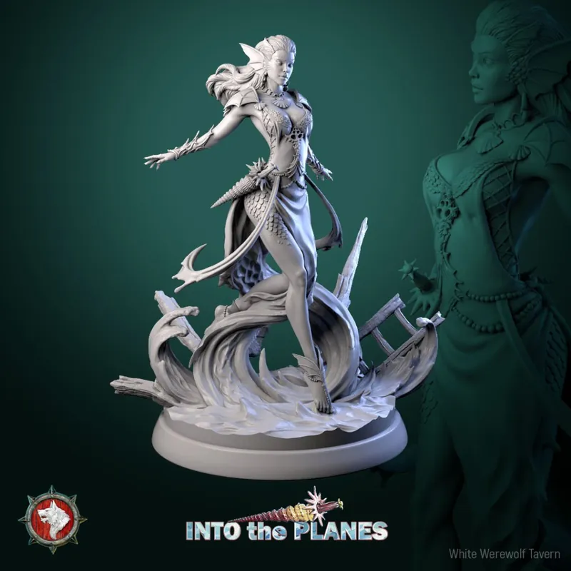 Fabrieksprijs White Werewolf Tavern – So-Daya the Water Genasy [75 mm]