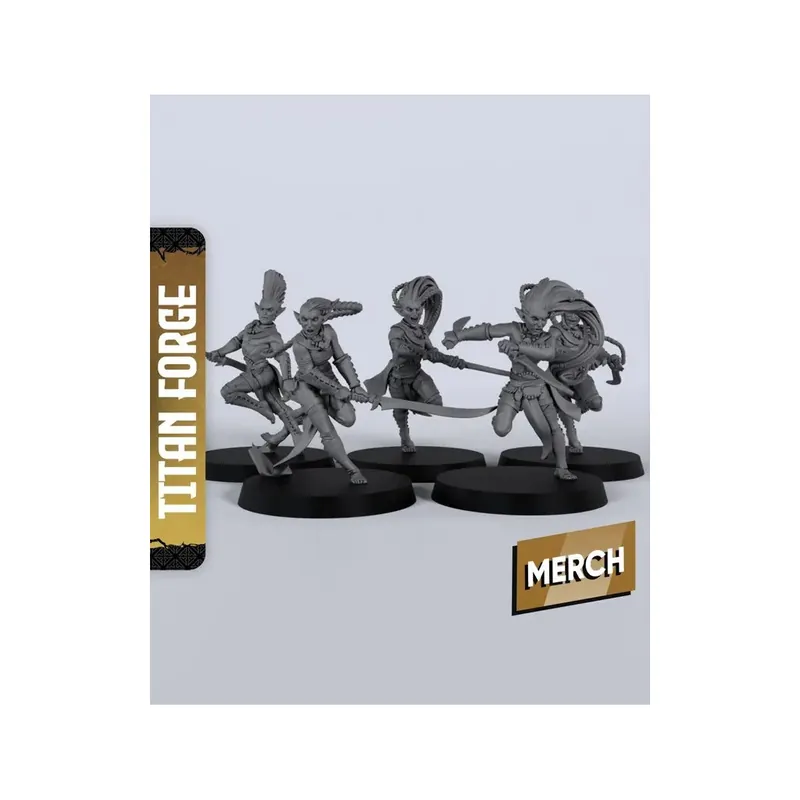 Gecertificeerd Titan Forge – Sylvans Elves – 5x Blade Dancers