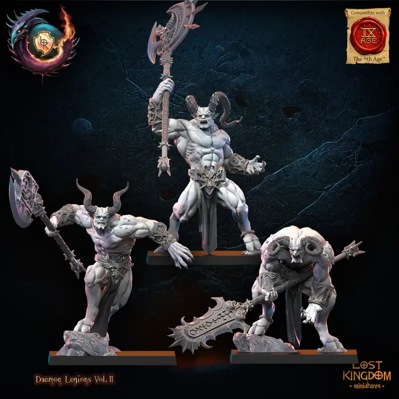 Lost Kingdom – Chaos Blood Legion – 3x Rejetons Direct Verzonden