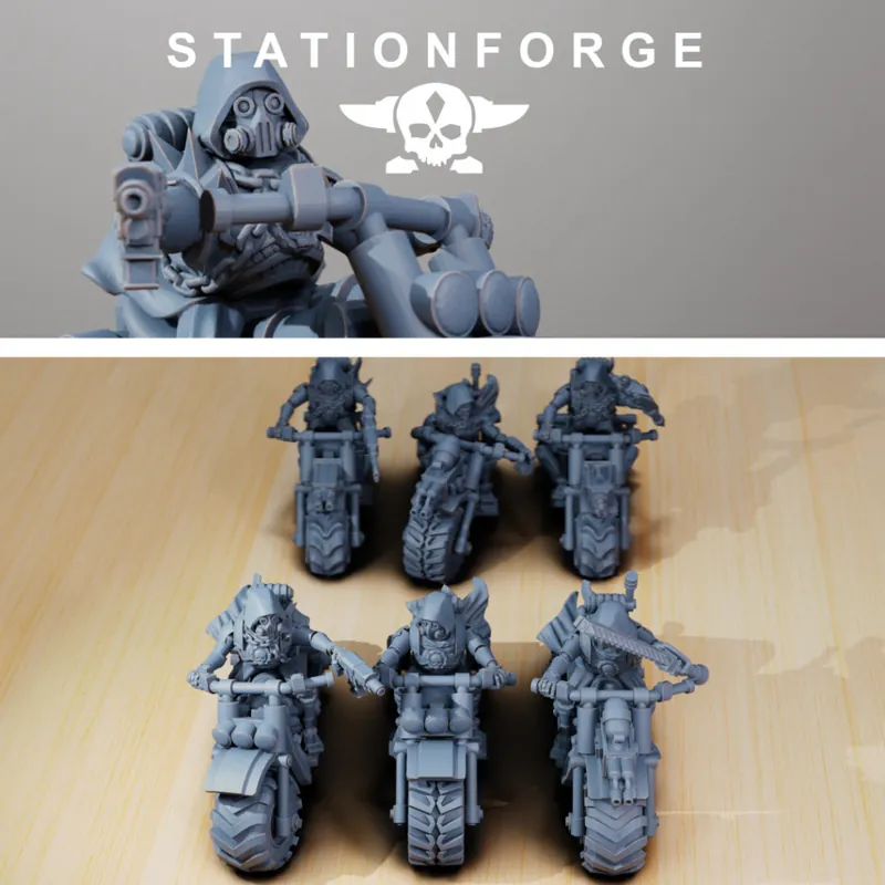 Station Forge – Meckanicus – 5x Scavenger Bikers Gratis Retour