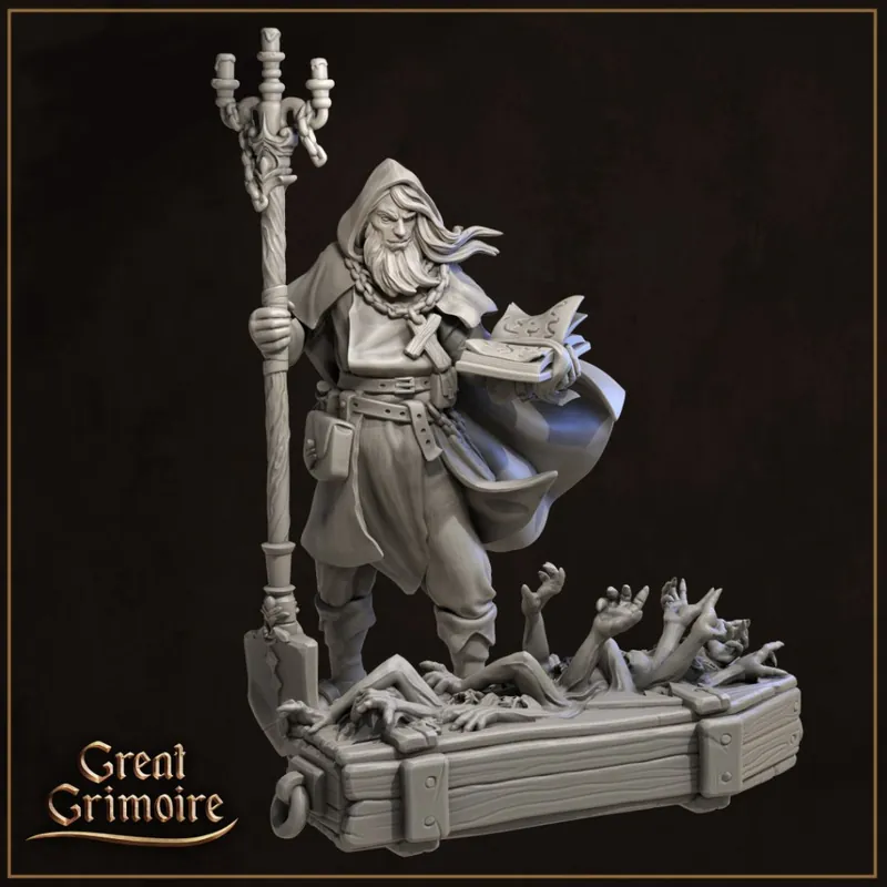Hoge Kwaliteit Great Grimoire - Behind the Crimson Curtains - Abraham