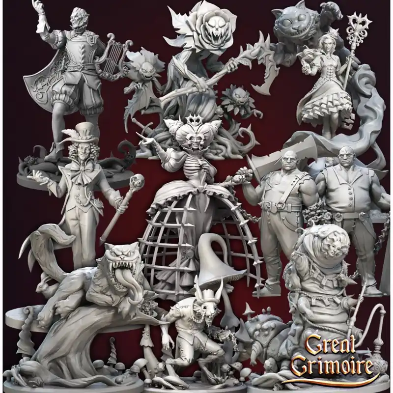 Great Grimoire - Alice in Nightmareland - Set Complet Korting