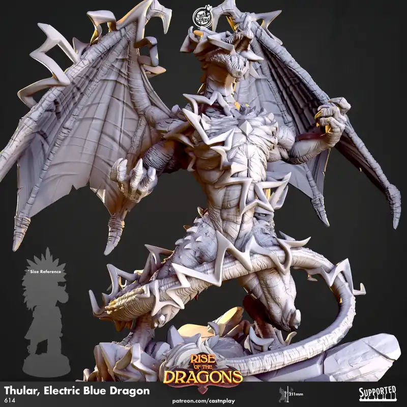 Cast n Play - Thular, Dragon Bleu Bestseller