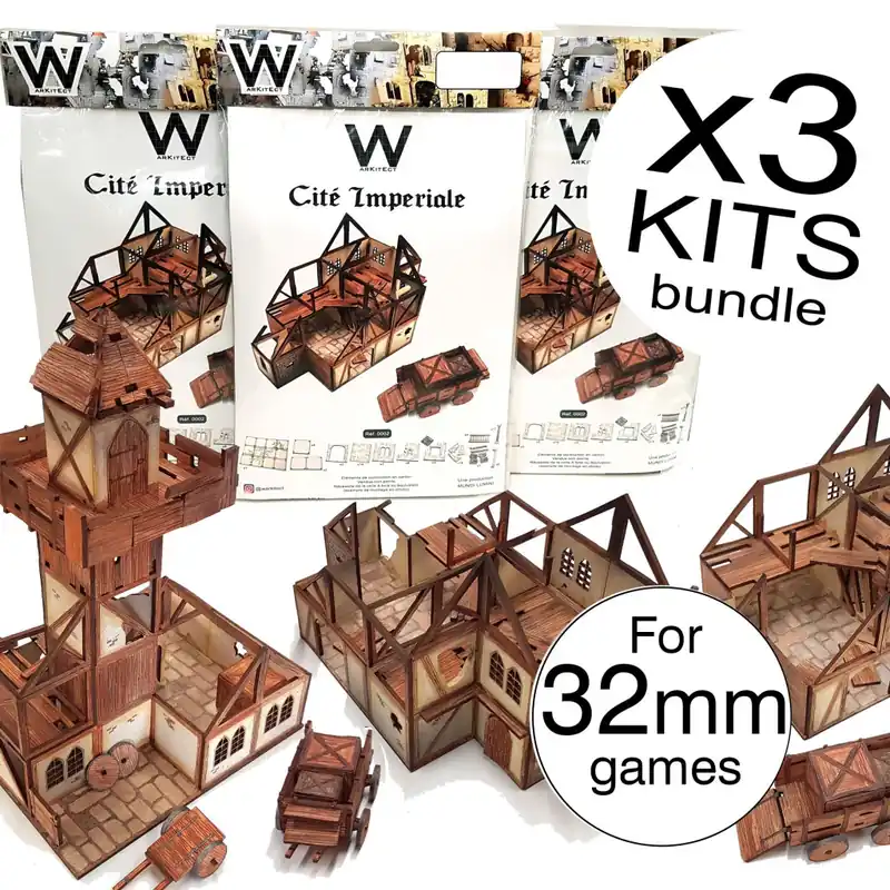 Bundle Kit x3 – Cité Impériale – 32mm Goedkoop