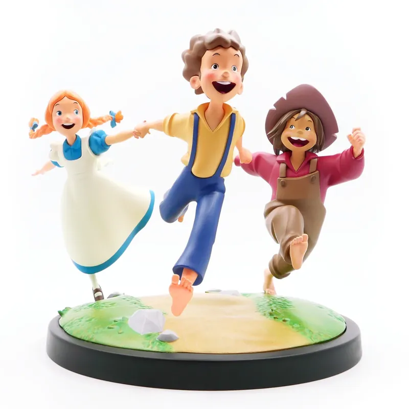 Statuette Tom Sawyer Tom, Becky & Huck LMZ Collectibles ANIMATED! Tijdelijk Beschikbaar