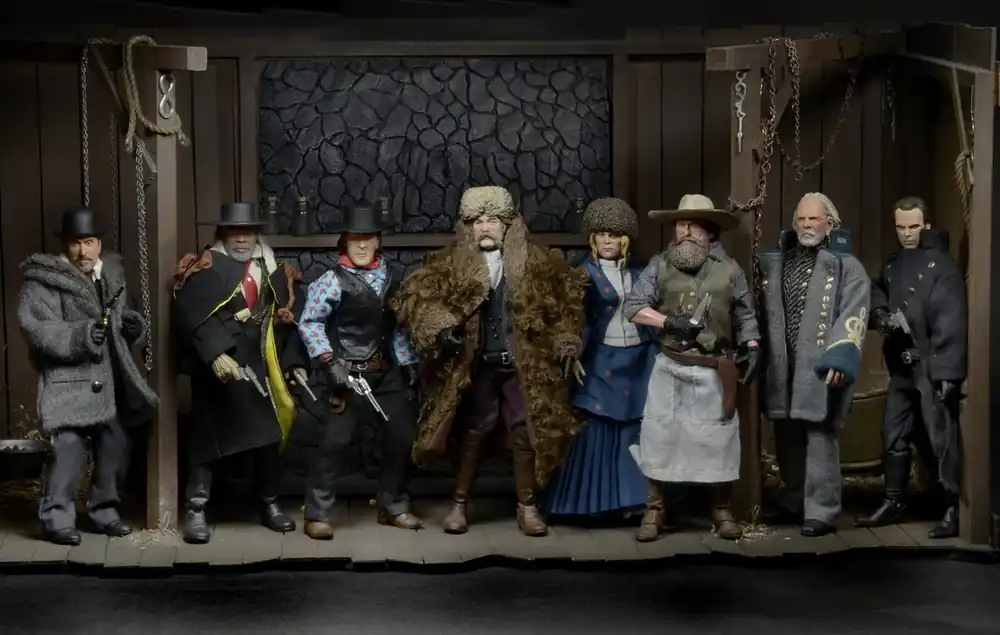 TARANTINO, THE HATEFUL EIGHT / LES HUIT SALOPARDS assortiment de 8 figurines « retro » articulées 20 cm Hete Deal