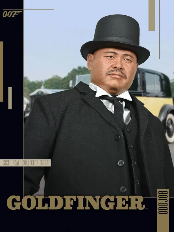 Lage Kosten JAMES BOND, GOLDFINGER ODDJOB – figurine articulée 1/6 30 cm