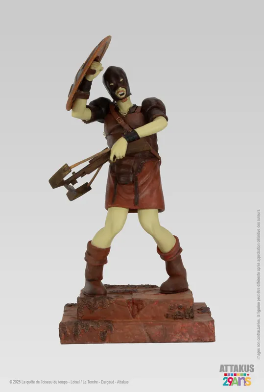 Statuette de collection L‘Inconnu 1 3 La Quête de l‘Oiseau du Temps, Attakus Collection "Ocre Héritage" 2026 (her04) Direct Beschikbaar