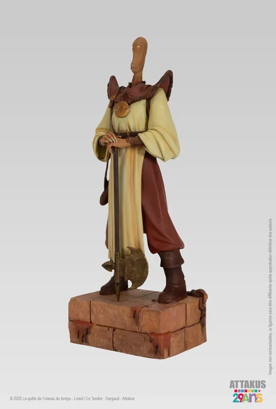 Statuette de collection Le Rige 1 3 La Quête de l‘Oiseau du Temps, Attakus Collection « Ocre Héritage » 2026 (her01) Aanbieding