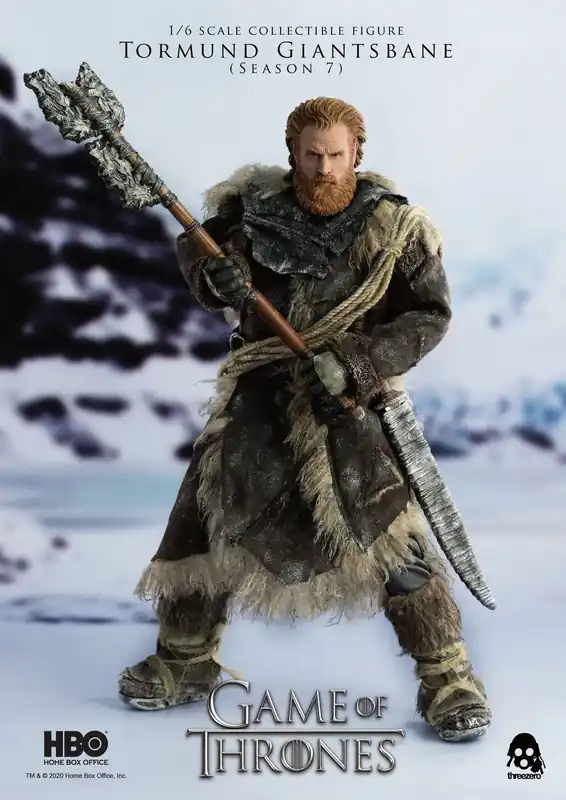 GAME OF THRONES Tormund Giantsbane – figurine articulée 31 cm 1/6 cm Rechtstreeks Van De Fabrikant