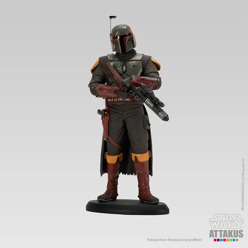 Statuette Attakus Elite Star Wars Boba Fett 03 The book of Boba Fett 1 10 sw066 2024 Aanbieding