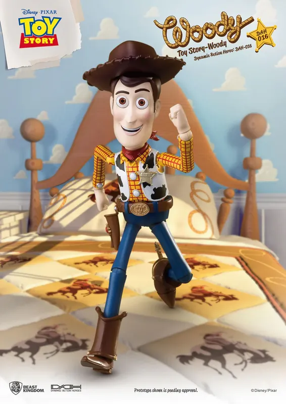 Superprijs TOY STORY WOODY, DYNAMIC ACTION HEROES (DAH 016) – figurine articulée 1/9 18 cm