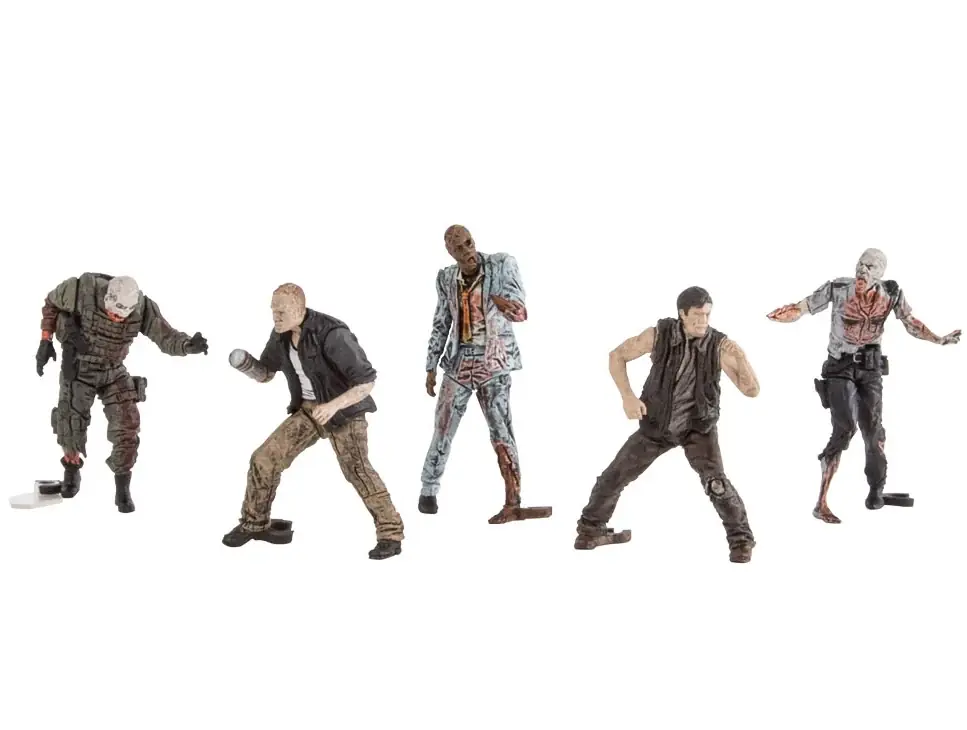 Direct Verzonden THE WALKING DEAD (TV) DARYL & MERLE, WOODBURY ARENA – assortiment de 5 mini figurines