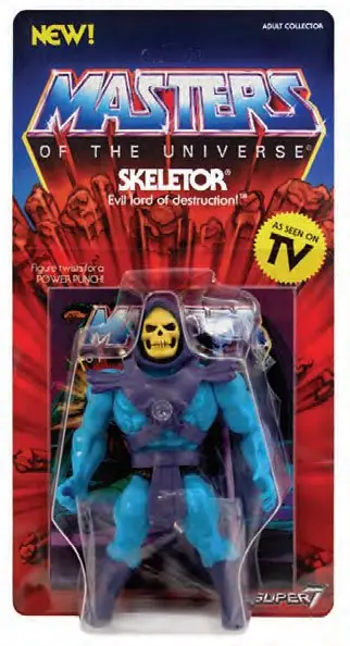 Lage Kosten LES MAITRES DE L‘UNIVERS SKELETOR – figurine articulée « Vintage Collection » 14 cm