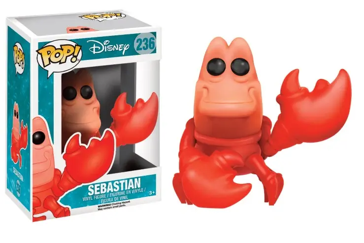 LA PETITE SIRENE SEBASTIEN, POP! - figurine vinyl 10 cm Shop Nu