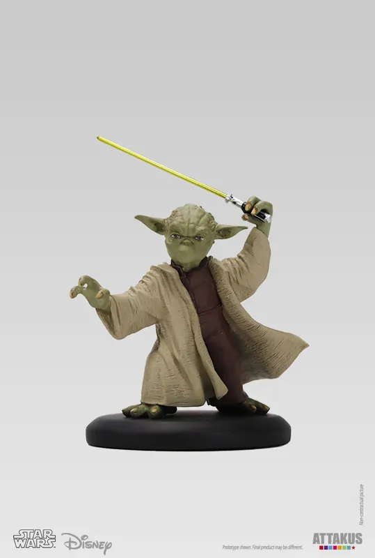 Hete Deal Figurine Attakus Elite Star Wars Yoda (Episode II) 1 10 sw044 2023