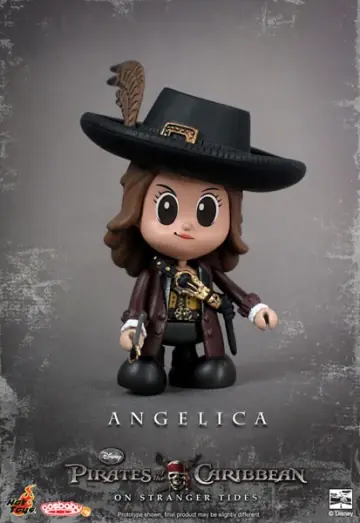 Figurine Cosbaby Pirates of the Caribbean Angelica Hot Toys 2011 Nieuw