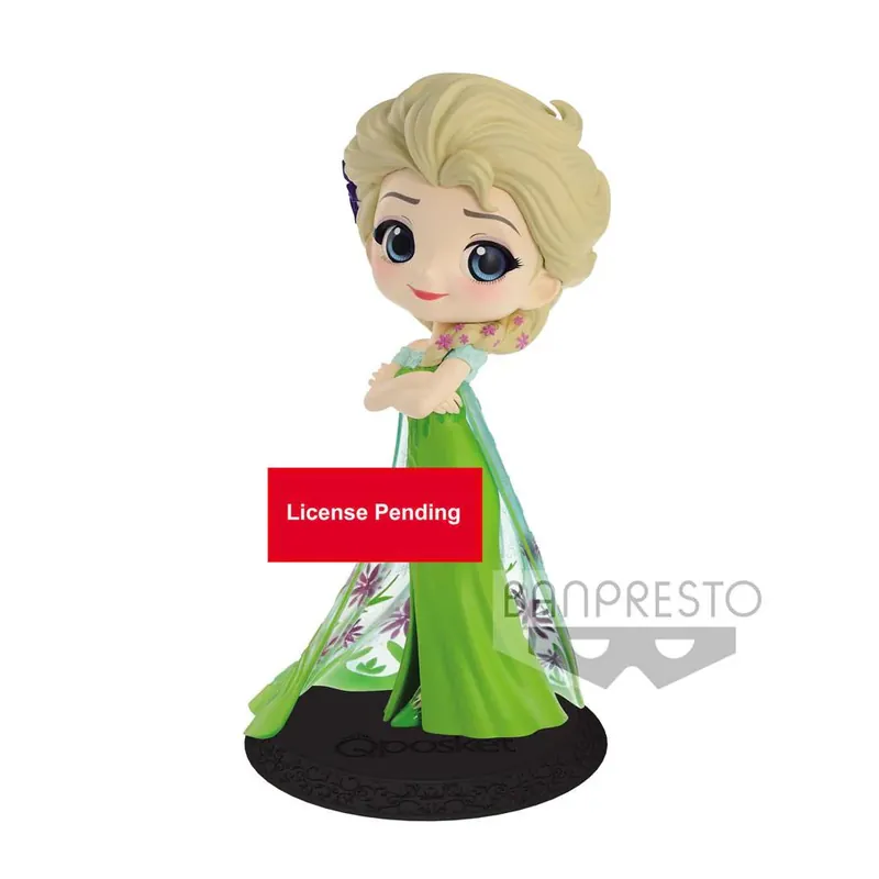 LA REINE DES NEIGES ELSA, FROZEN FEVER DESIGN, Q POSKET – figurine en vinyle 14 cm Bestel Nu