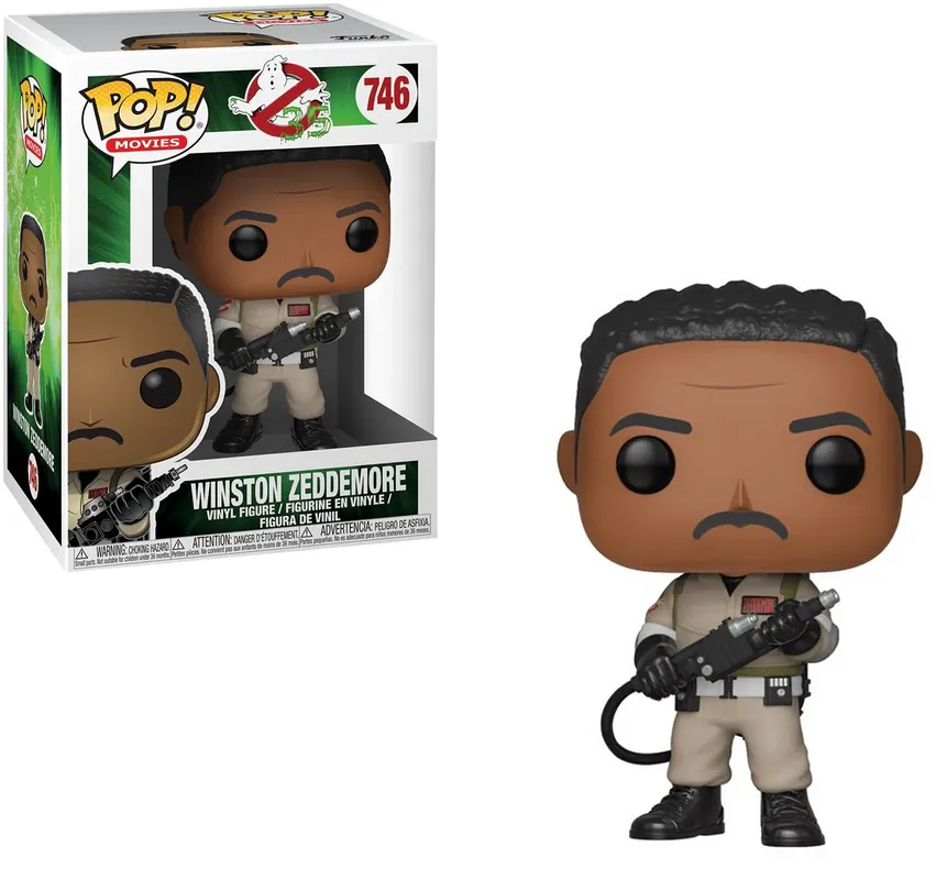 GHOSTBUSTERS WINSTON ZEDDEMORE, FUNKO POP! MOVIES 746 - figurine vinyl 10 cm Betrouwbaar