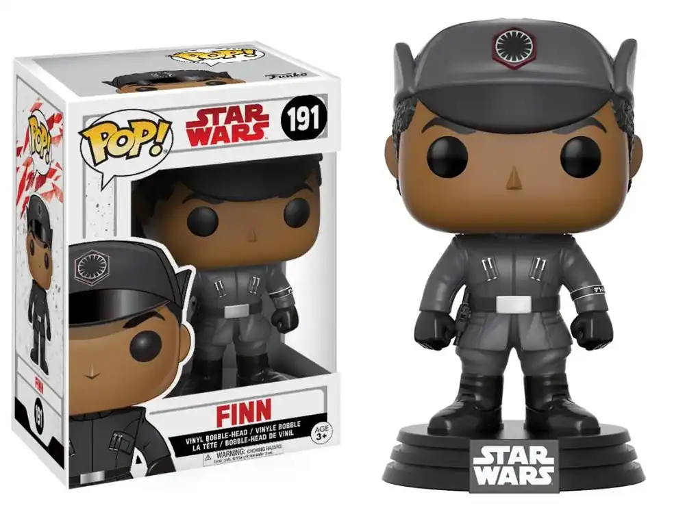 Hete Deal STAR WARS, EPISODE VIII FINN (FIRST ORDER DISGUISE), FUNKO POP! 191 – figurine bobble-head vinyl 10 cm