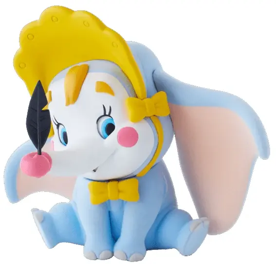 DUMBO DUMBO (CLOWN VERSION), FLUFFY PUFFY – figurine en vinyle 9 cm Populair
