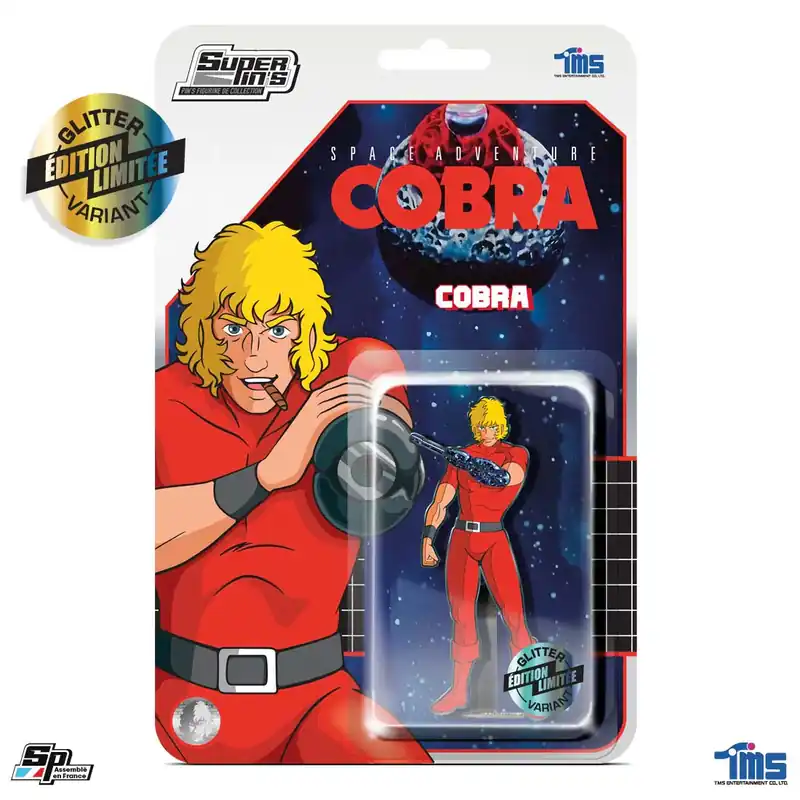 Gereduceerde Prijs Figurine/Pin‘s Cobra (Glitter Variant) en blister card SP Collections 2024